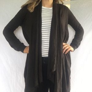 Dark brown cardigan great condition